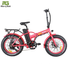 Pedal Assisted Electric Fat Bike Folding Electric Bicycle Foldable Bike